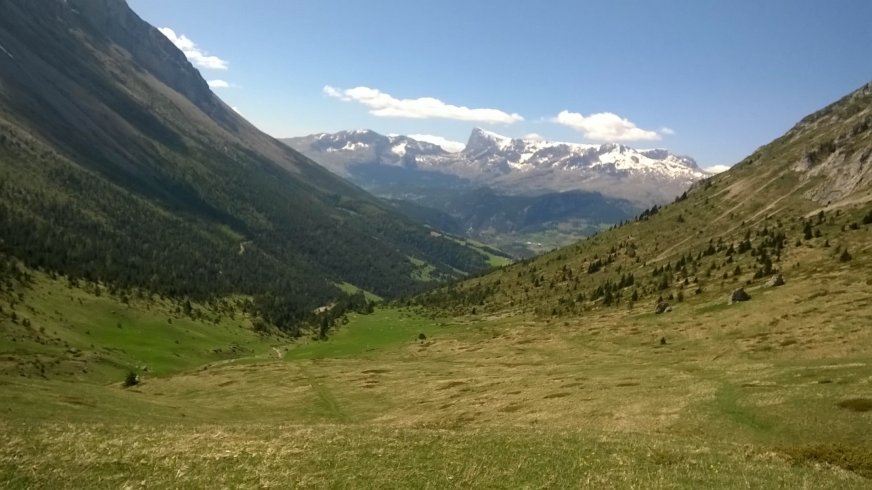 vue du col de l'aup