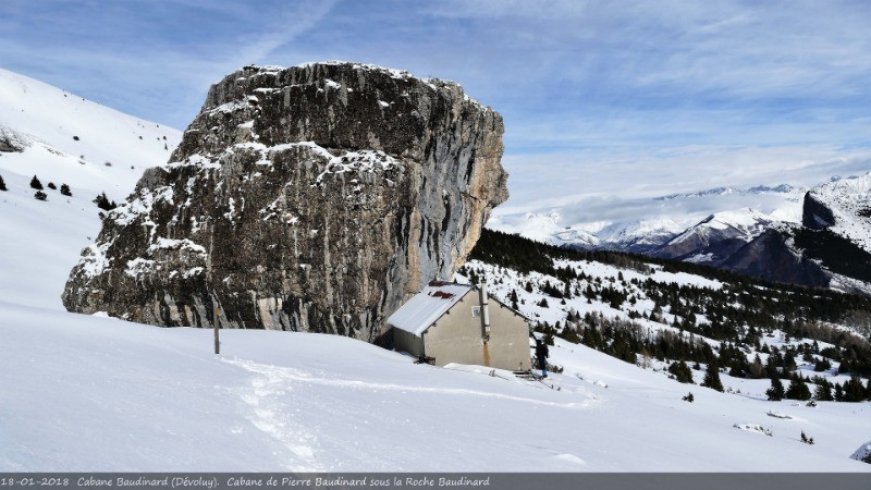 cabane et pierre Baudinard