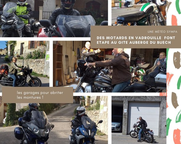 les motards et leurs 2 roues