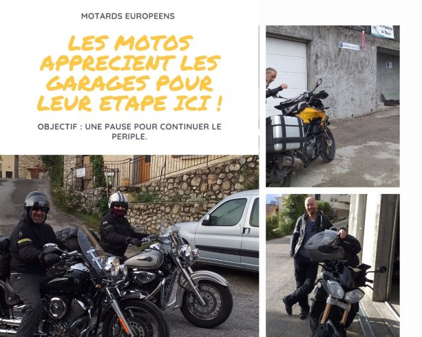 les motards européens