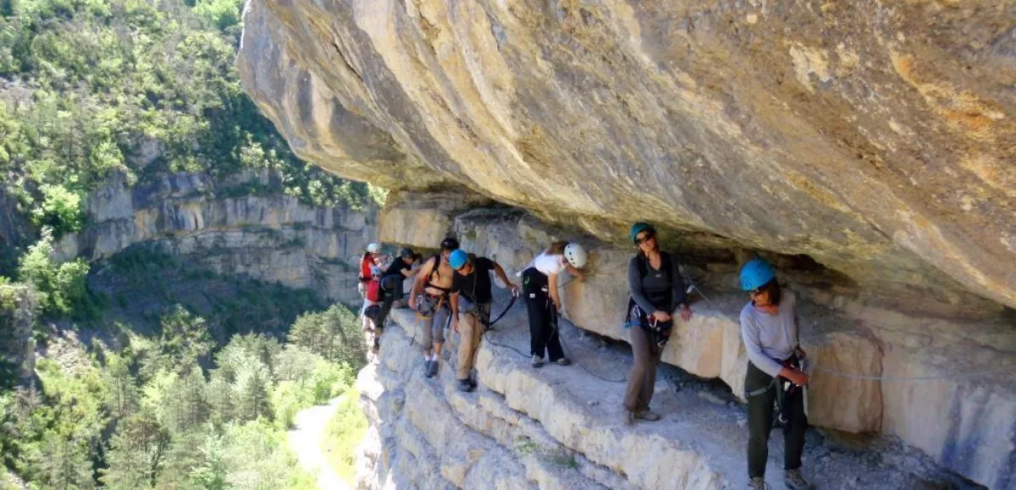 escalade gorges d'Agnielles